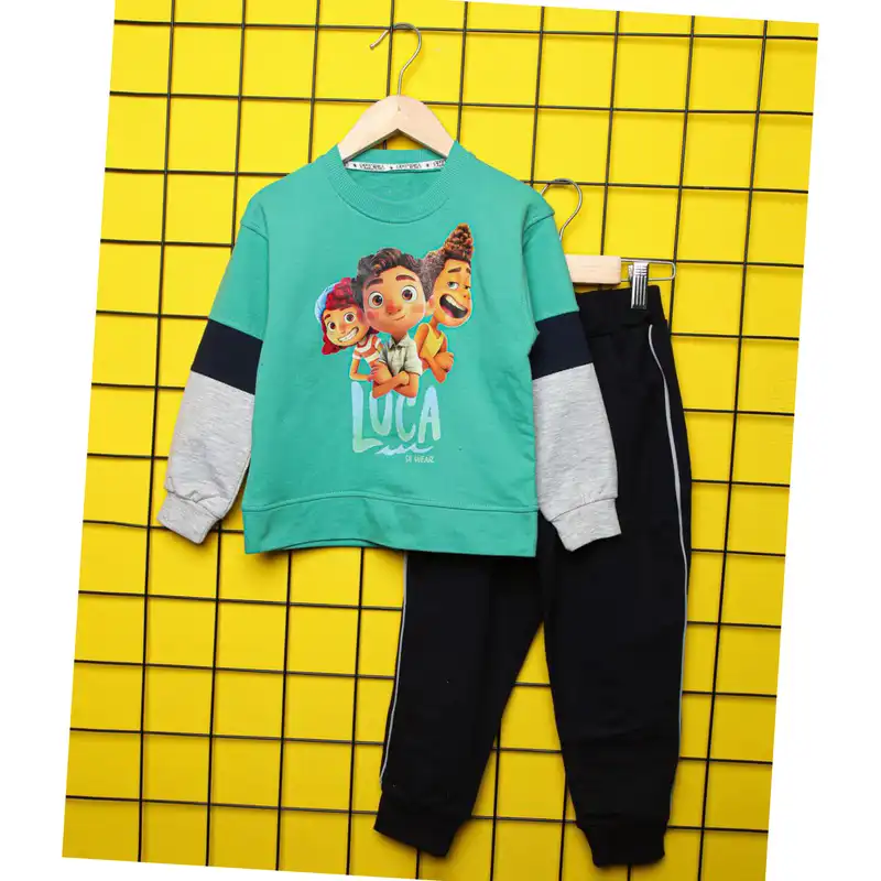 ست سویشرت و شلوار بچگانه مدل لوکا کد 2