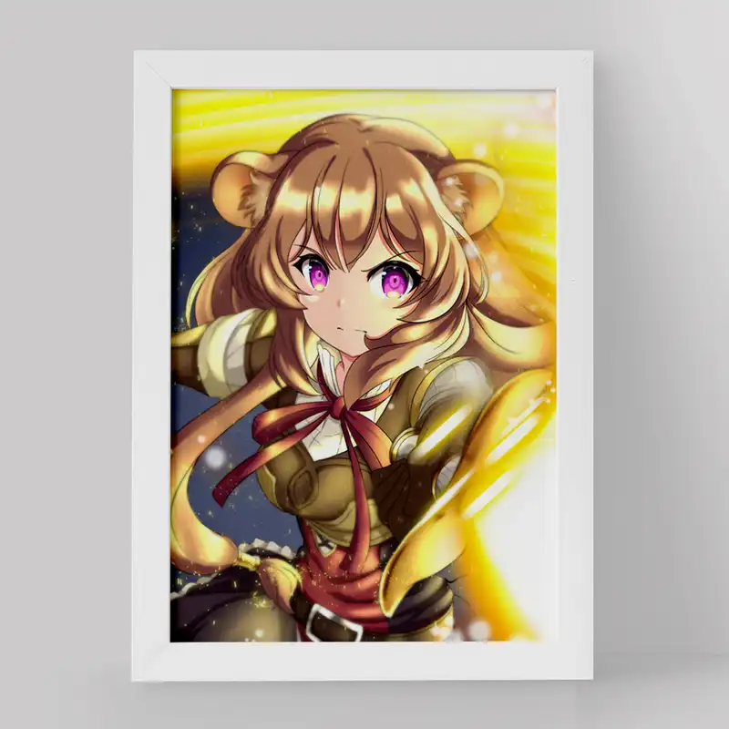 تابلو خندالو مدل رافتالیا انیمه ظهور قهرمان سپر کد 15964