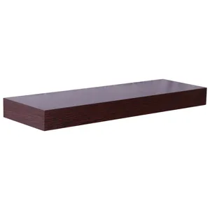 طبقه دیواری دکوری خانه پلاس پایه فلزی ونگه 60x20x5