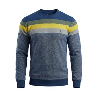 پلیور یقه گرد مردانه مدل kh2