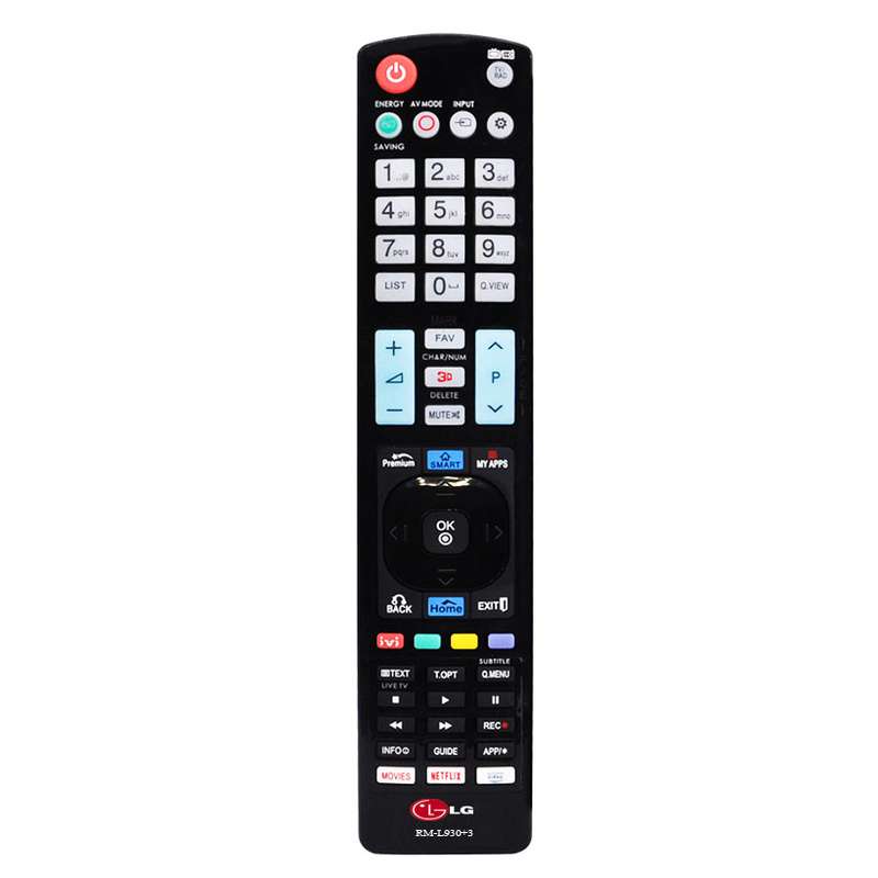 ریموت کنترل تلویزیون مدل RM-L930+3