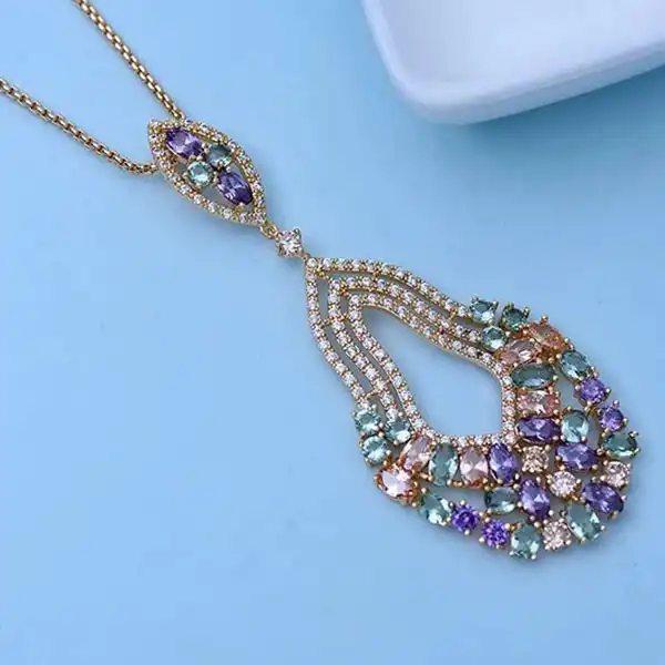 گردنبند زنانه مدل E354