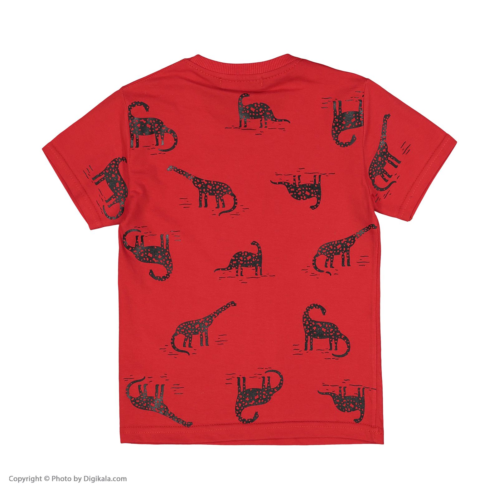 ست تی شرت آستین کوتاه و شلوارک پسرانه خرس کوچولو مدل 2011284-72 -  - 4