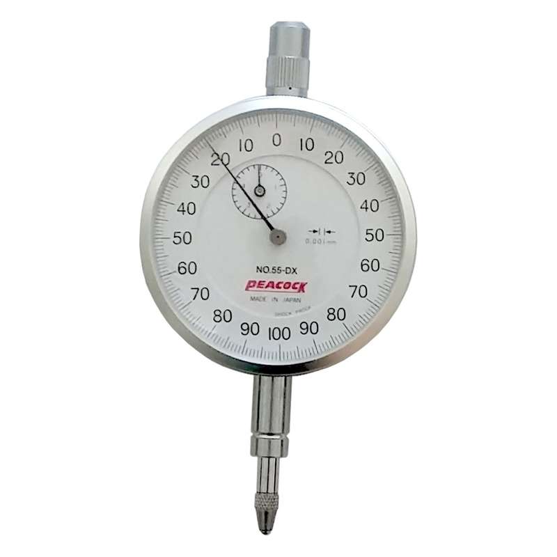 ساعت اندیکاتور پیکاک کد 55DX گستره5-0 میلیمتر ساعت اندیکاتور پیکاک کد 55DX گستره5-0 میلیمتر