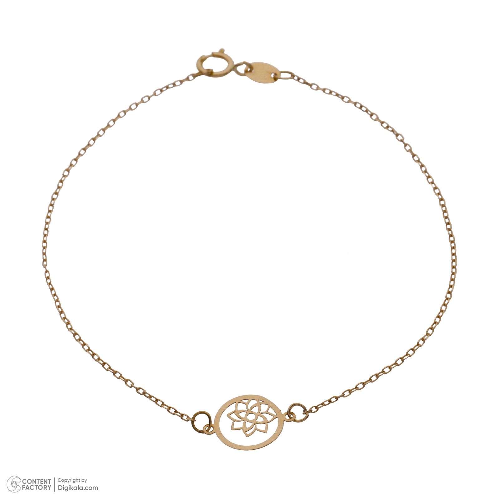 دستبند طلا 18 عیار زنانه مایا ماهک مدل MB1626 -  - 2