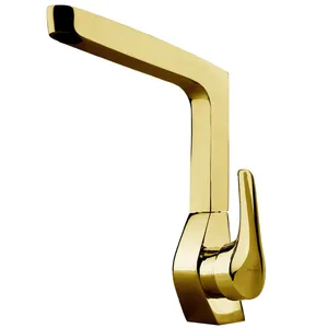 Kasra gold sezar kitchen mixer