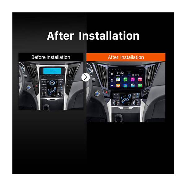 پخش کننده تصویری خودرو مدل SNT مناسب برای  هیوندای سوناتا