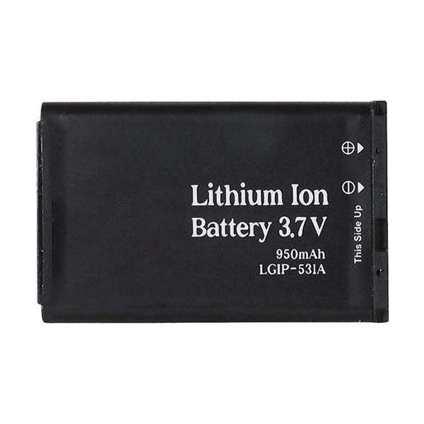 باتری موبایل مدل LGIP-531A ظرفیت 950 میلی‌آمپر ساعت مناسب برای گوشی ال جی KU250