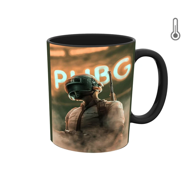 ماگ حرارتی طرح والپیپر پابجی PUBG