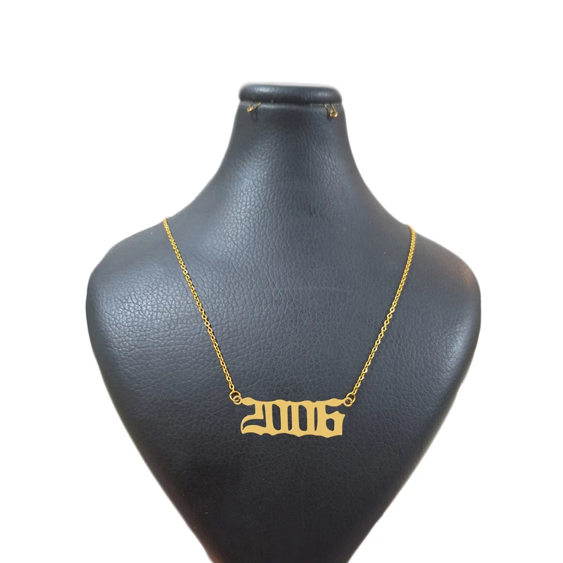 گردنبند زنانه هایکا مدل سال میلادی 2006 کد d.ha 7