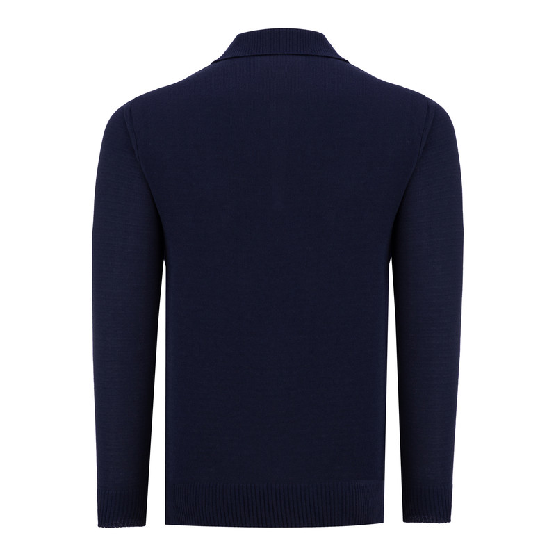 پلیور یقه برگردان مردانه رایکا مدل ND1 کد Sr1