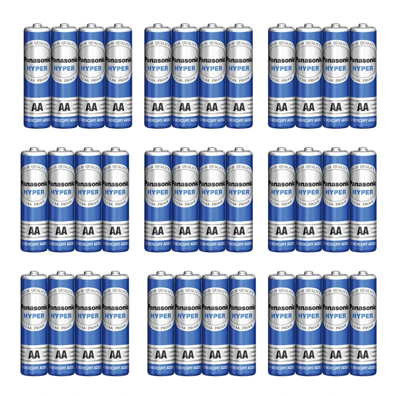 باتری قلمی پاناسونیک مدل Hyper بسته 36 عددی