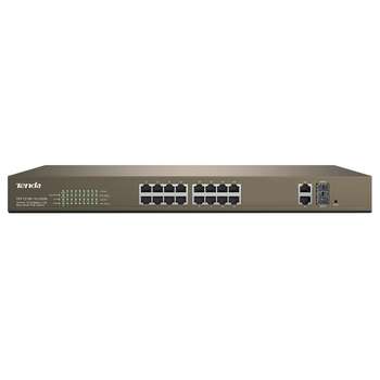 سوییچ 16 پورت 10/100 Mbps  تندا مدل TEF1218P-16-250W