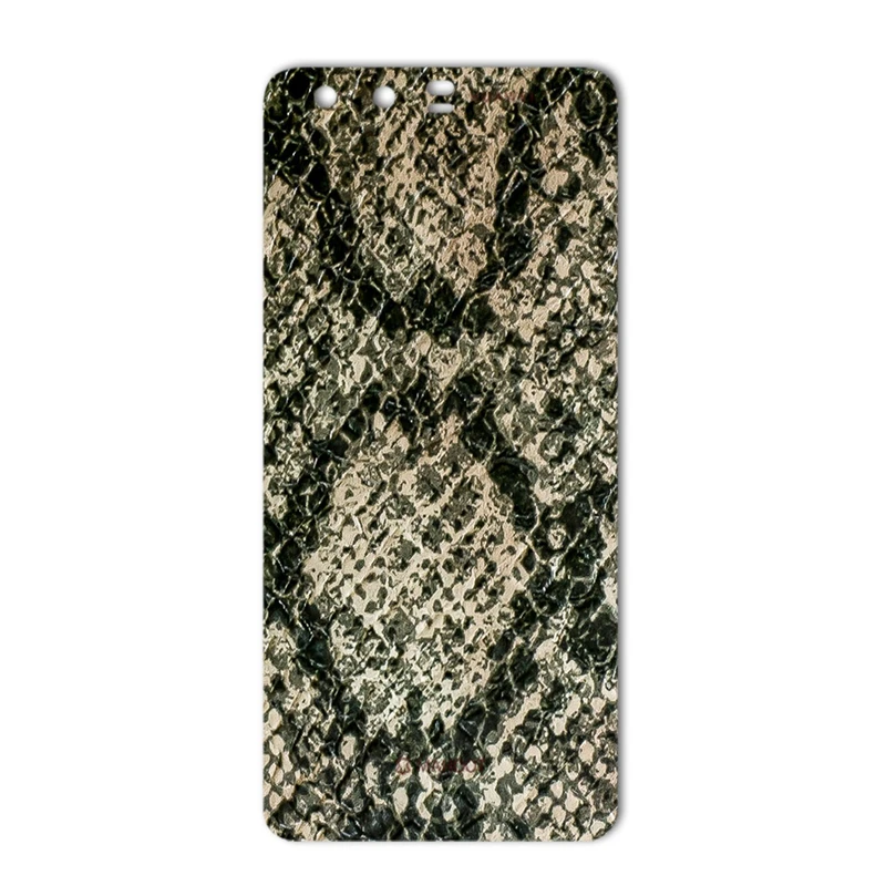 برچسب تزئینی ماهوت مدلJungle-python Texture مناسب برای گوشی Huawei p10