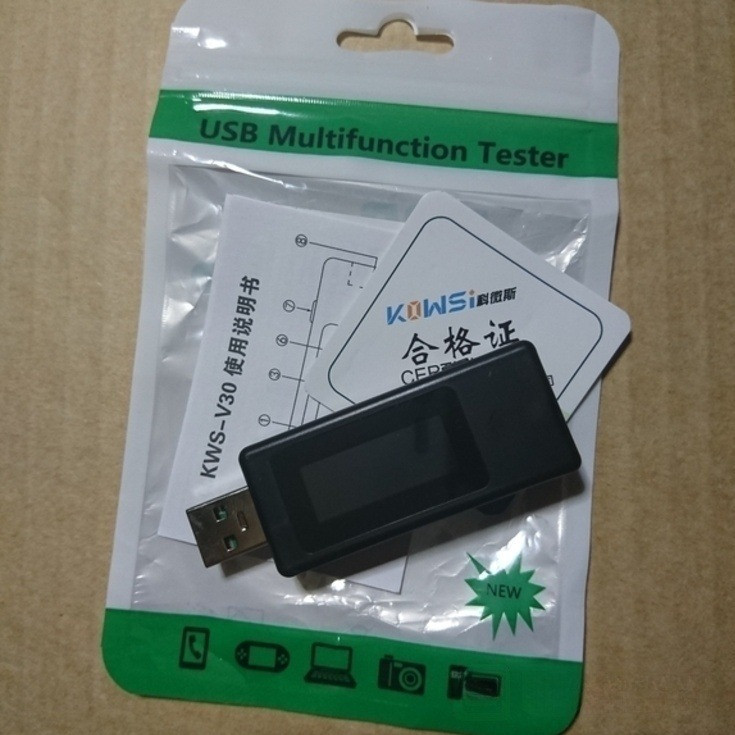 تستر درگاه USB فست شارژ مدل keweisi kws-v30