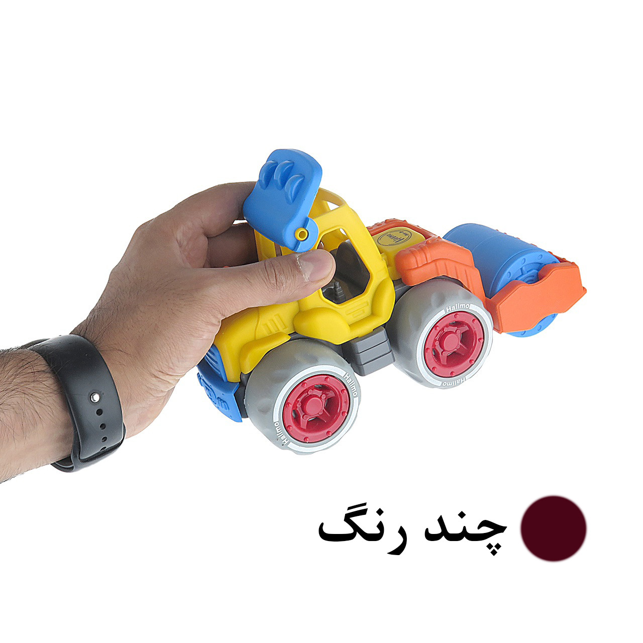 ماشین بازی مدل راهسازی مجموعه 4 عددی