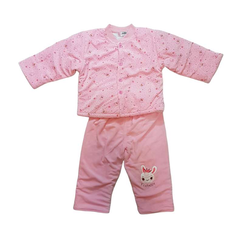 ست کاپشن و سرهمی نوزادی مدل ASH284