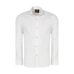 نقد و بررسی پیراهن آستین بلند مردانه مدل PVLF رنگ سفید توسط خریداران