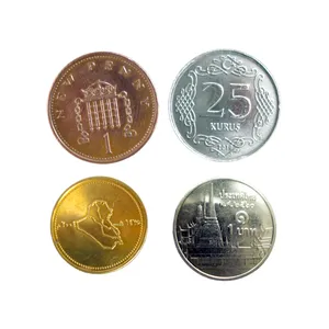 سکه تزئینی مدل AS-80 مجموعه 4 عددی