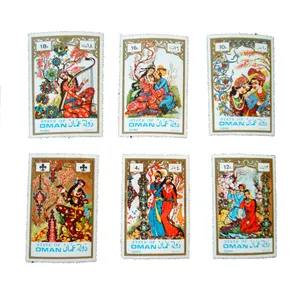 تمبر یادگاری طرح ملل کد mellal-510 مجموعه 6 عددی