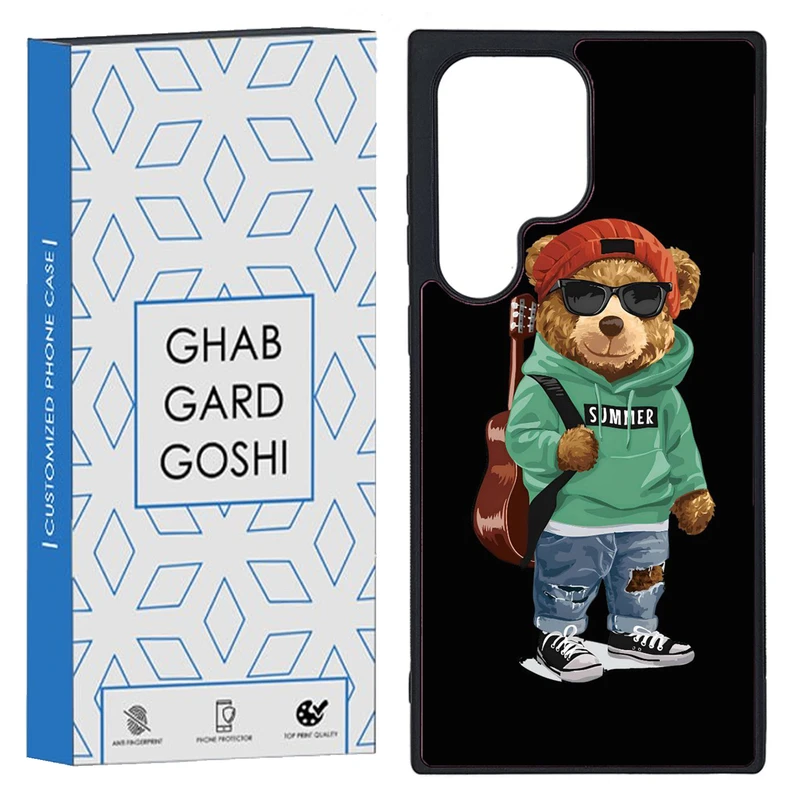 کاور قاب گارد گوشی طرح تدی کد TPU-041 مناسب برای گوشی موبایل سامسونگ Galaxy S23 Ultra