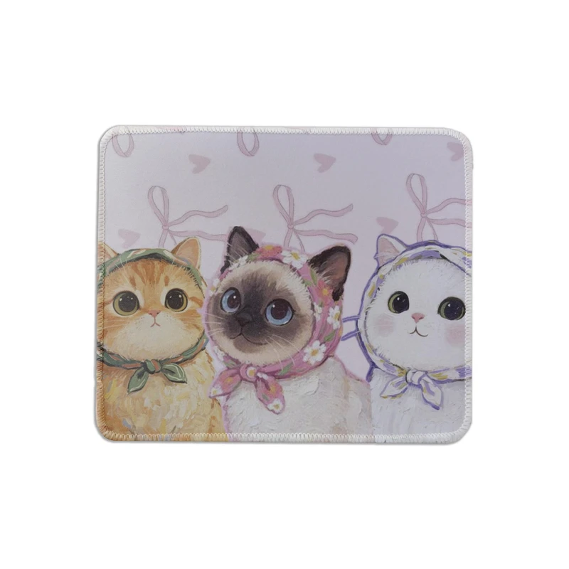 ماوس پد مخصوص بازی مدل گربه پیشی کیوت کد 06 سایز 24*20 سانتیمتر