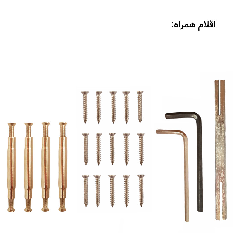 دستگیره در دستگیره مارتینی مدل BARCELONA مجموعه 2 عددی