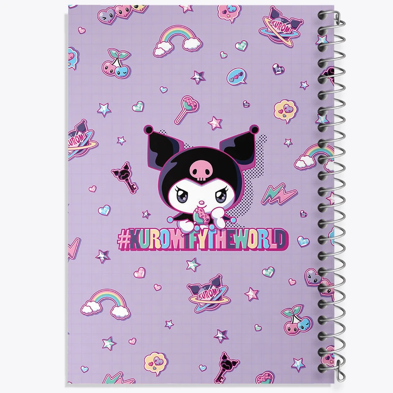 دفتر لیست خرید 50 برگ خندالو طرح کرومی (Kuromi) کد N4195