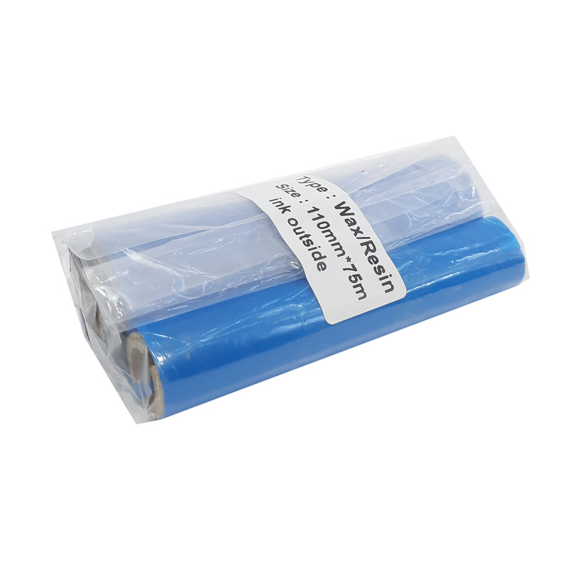 ریبون پرینتر لیبل زن مدل WAX/RESIN 110mm x 75m