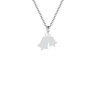 گردنبند نقره زنانه هایکا مدل زنگوله کد n.ha2-715