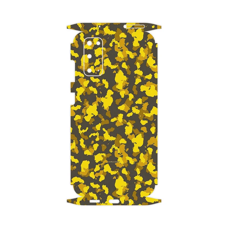 برچسب پوششی ماهوت مدل Yellow Infantry Army-FullSkin مناسب برای گوشی موبایل سامسونگ Galaxy S20