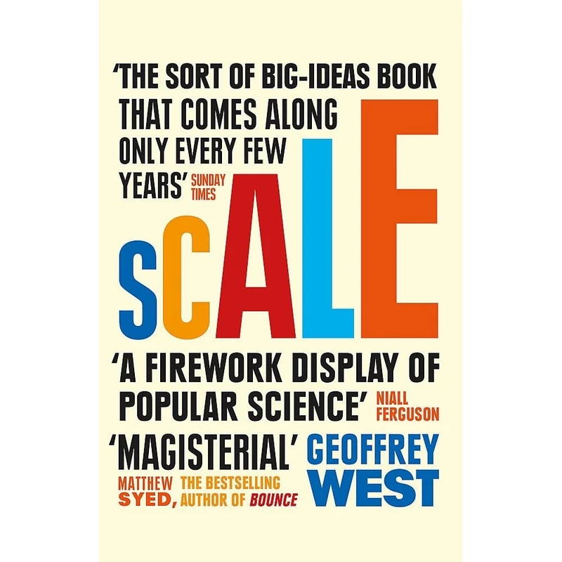 کتاب Scale اثر Geoffrey West انتشارات W&N