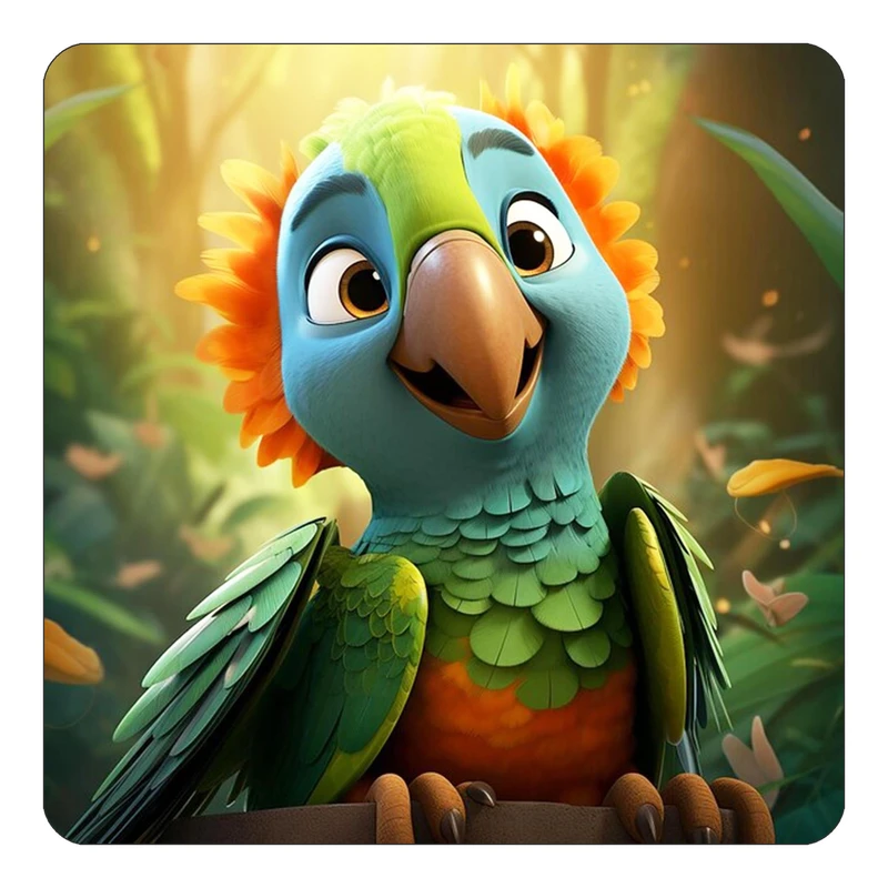 مگنت کاکتی طرح حیوانات کارتونی مدل mp28026