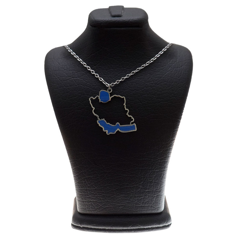 گردنبند دلنار گالری مدل نقشه ایران گردنبند دلنار گالری مدل نقشه ایران