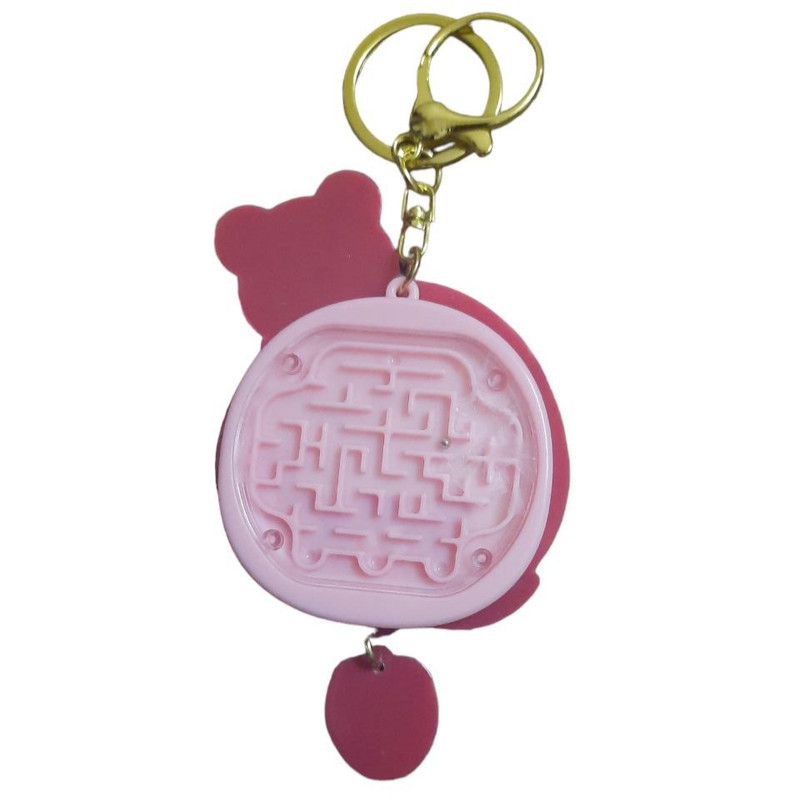 جاکلیدی دخترانه مدل گربه ای آویزدار طرح ماشین حساب