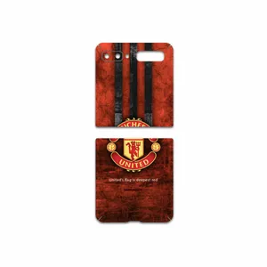 MAHOOT Manchester-United Cover Sticker for Samsung Galaxy Z Flip