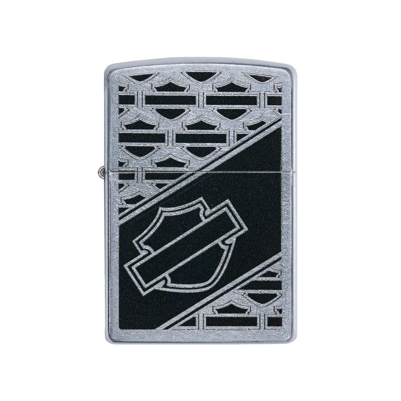فندک زیپو مدل Harley davidson street chrome کد BKD 29905
