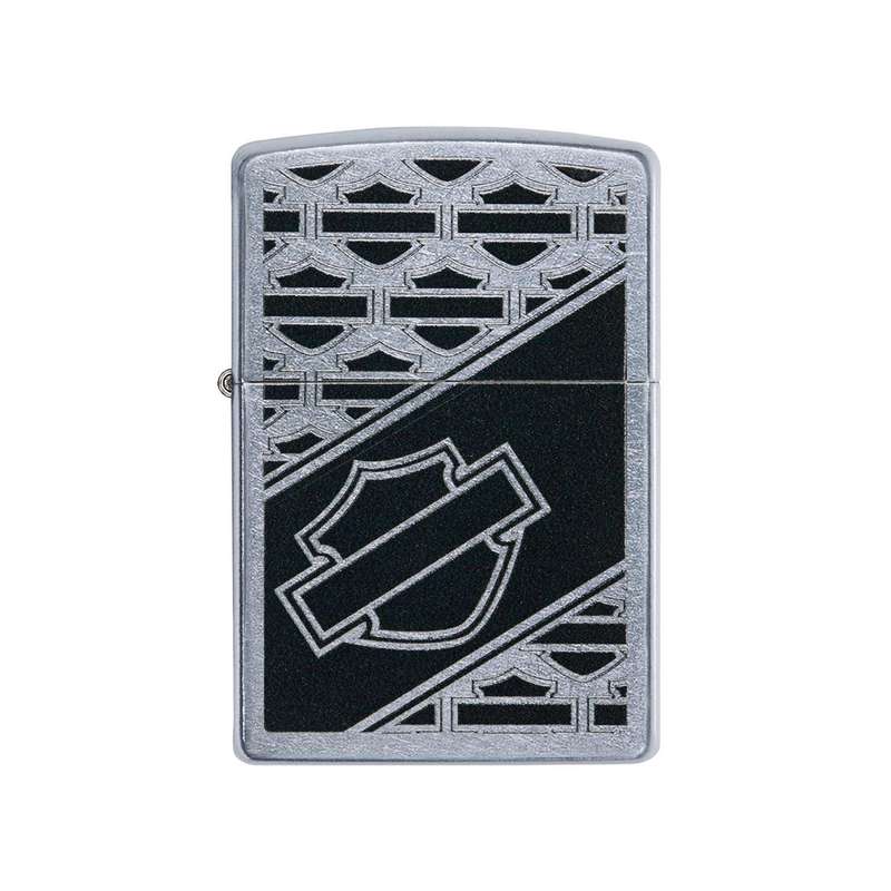 فندک زیپو مدل Harley davidson street chrome کد BKD 29905