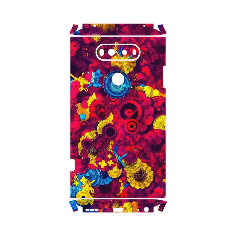 برچسب پوششی ماهوت مدل Vector Flower Garden Digital Art-FullSkin مناسب برای گوشی موبایل ال جی V20