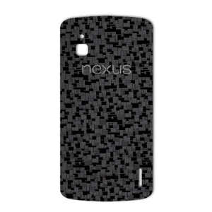 MAHOOT Silicon Texture Cover Sticker for Google Nexus 4