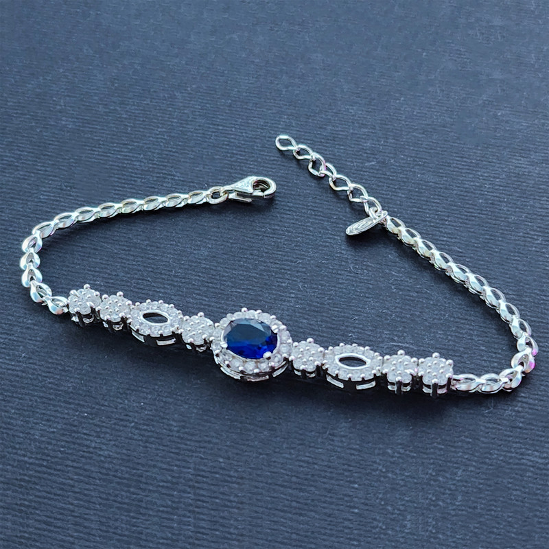 دستبند نقره زنانه مدل 30562