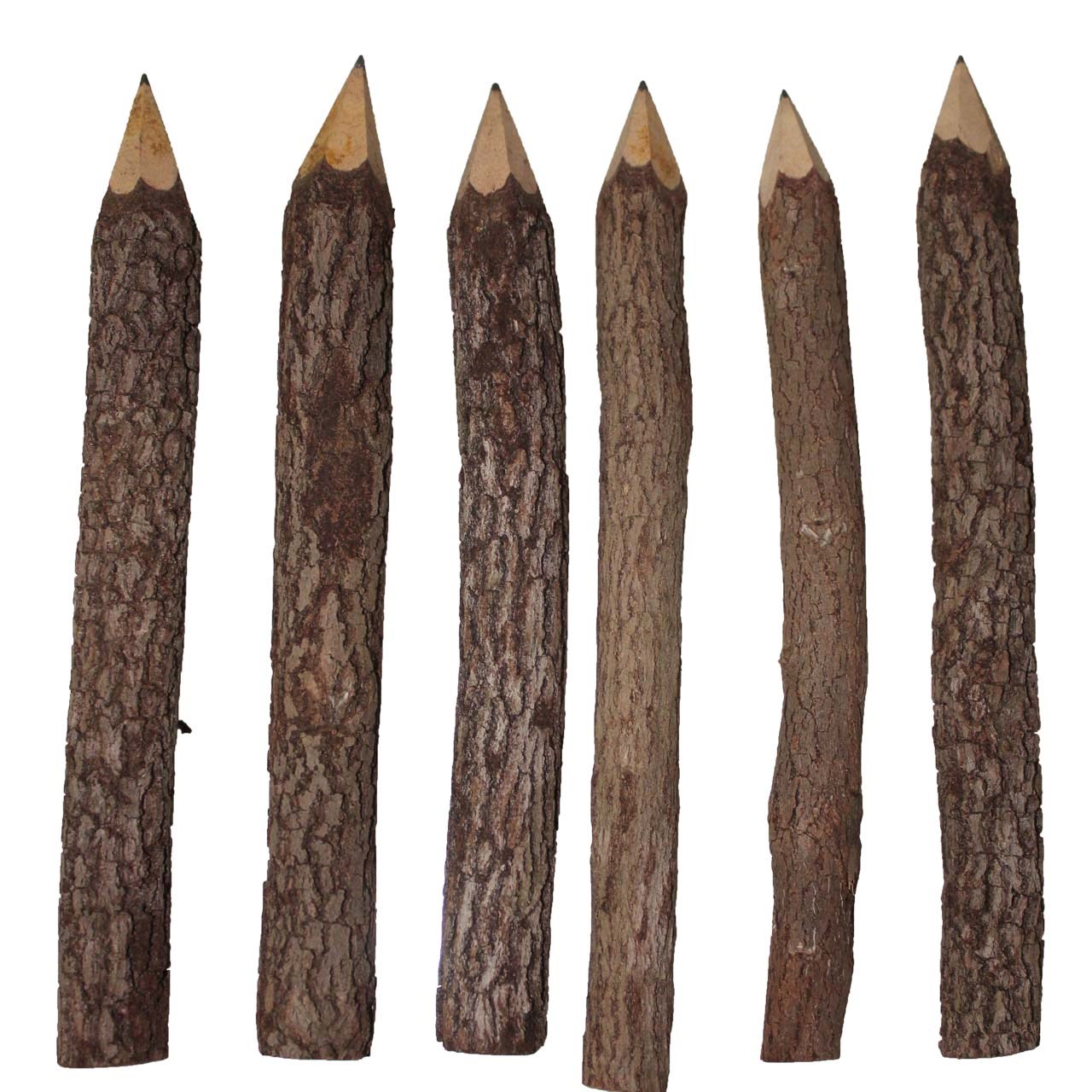 مداد مشکی مدادچوبی مدل بلند6 عدد