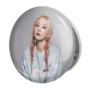 آینه جیبی خندالو طرح تهیون گروه گرلز جنریشن Girls Generation مدل تاشو کد 12987 