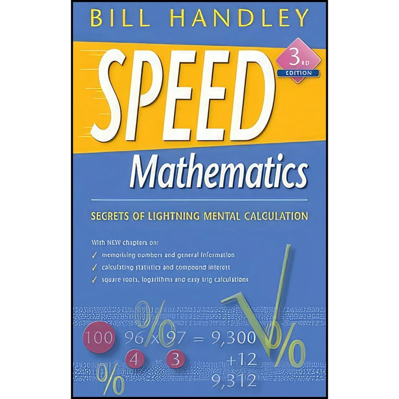 کتاب Speed Mathematics اثر Bill Handley انتشارات Wiley