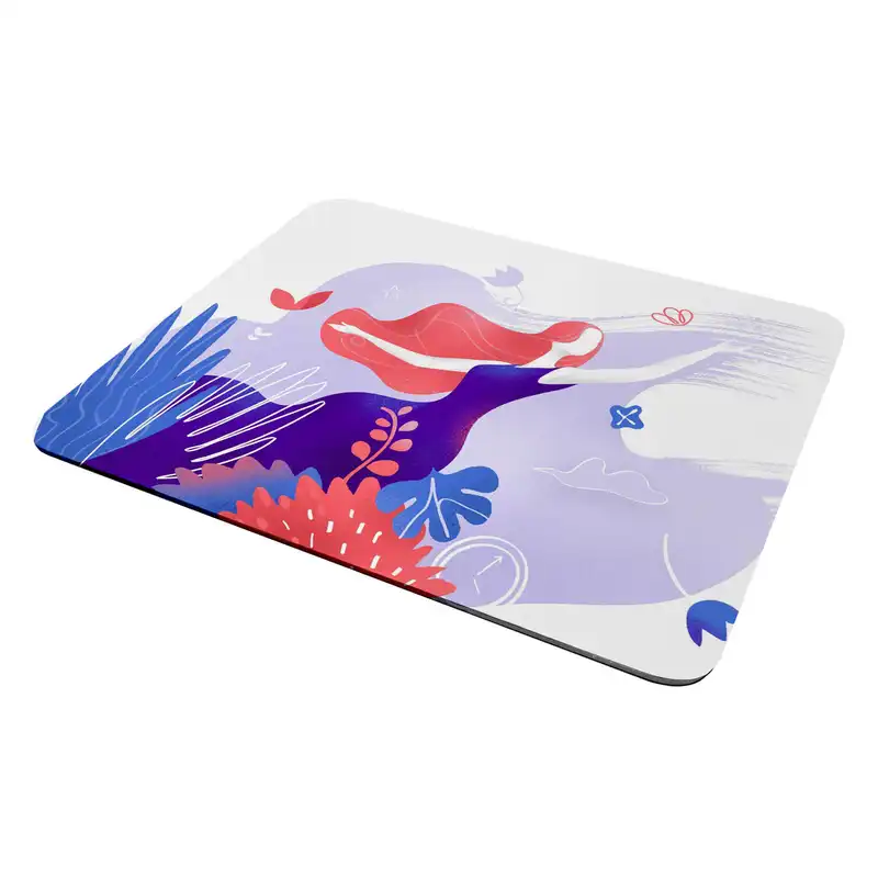 ماوس پد طرح مینیمال دخترانه مدل X368