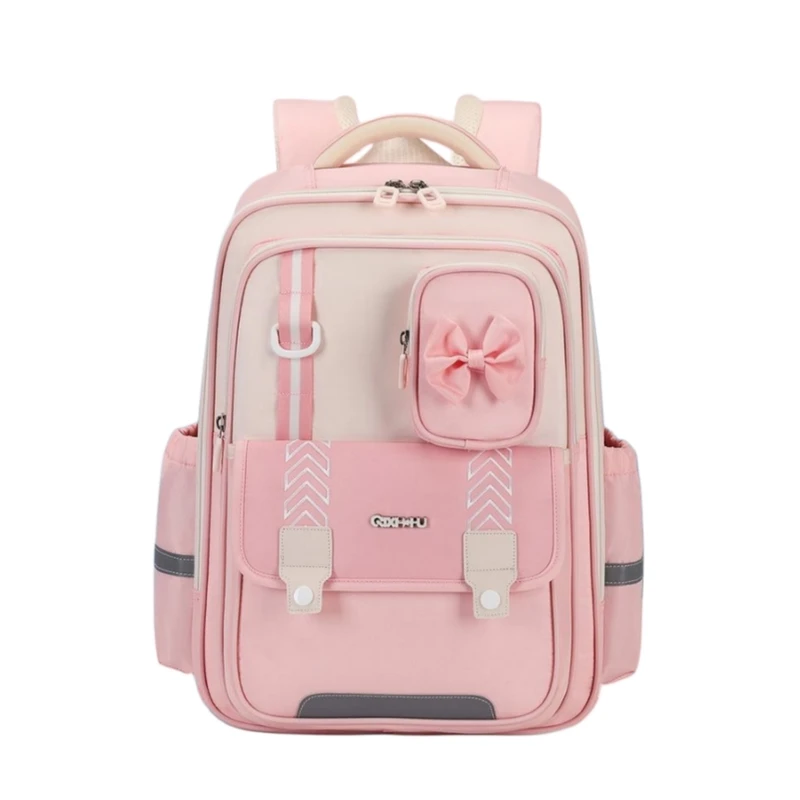 کوله پشتی مدل فانتزی طرح جیب پاپیونی دخترانه کد 3d4633