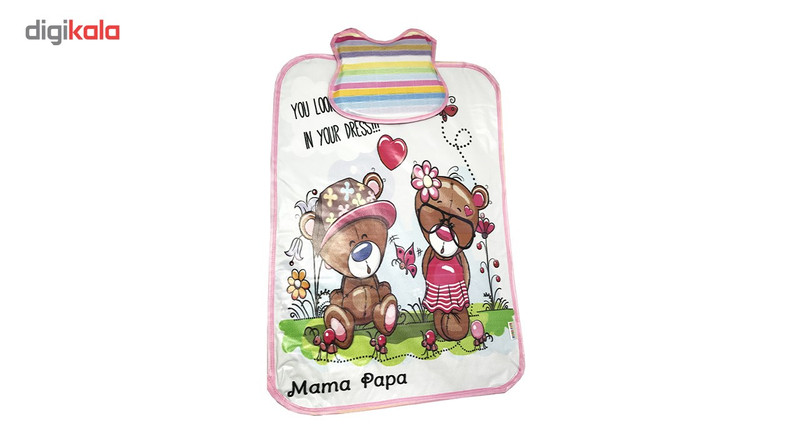 تشک تعویض کودک ایرسا طرح بالش دار مدل خرس