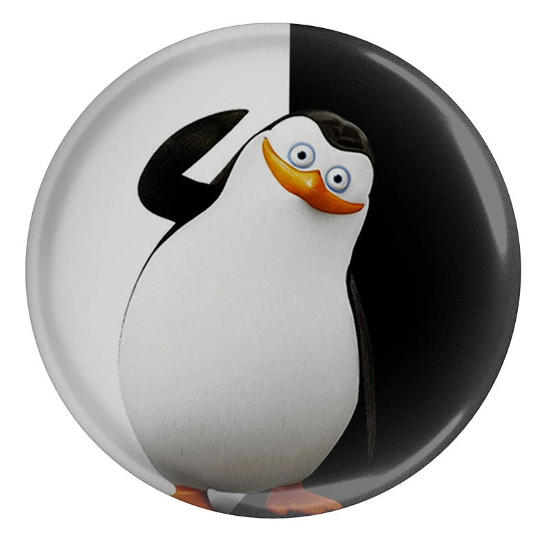 مگنت مدل S13156 طرح کارتون حیوانات ماداگاسکار