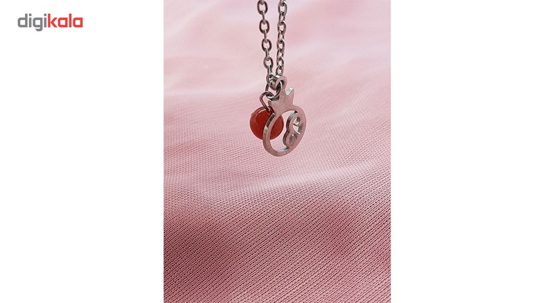 آویز ساعت شیک کده طرح دانه انار مدل AS2001