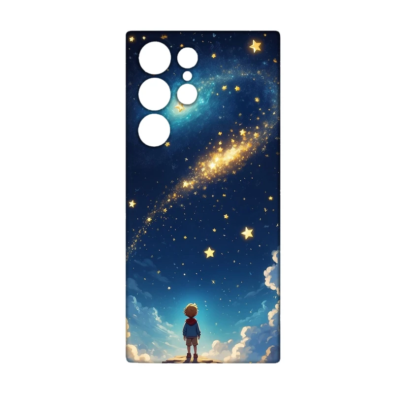 کاور طرح شازده کوچولو کد 351 مناسب برای گوشی موبایل سامسونگ Galaxy S21 Ultra